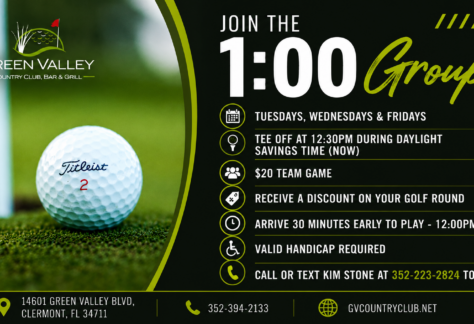 Green Valley Country Club | Clermont Golf Course | 14601 Green Valley Blvd, Clermont FL 34711