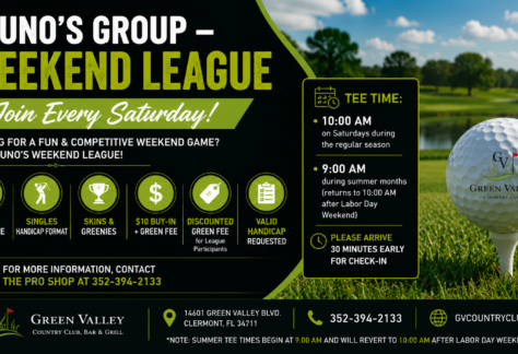 Green Valley Country Club | Clermont Golf Course | 14601 Green Valley Blvd, Clermont FL 34711