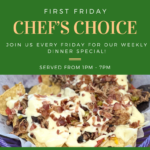 Green Valley Country Club | Clermont Golf Course | 14601 Green Valley Blvd, Clermont FL 34711 First Friday Chef's Choice at Green Valley Country Club Bar & Grill | GVCountryClub.net | Local Clermont Golf Course